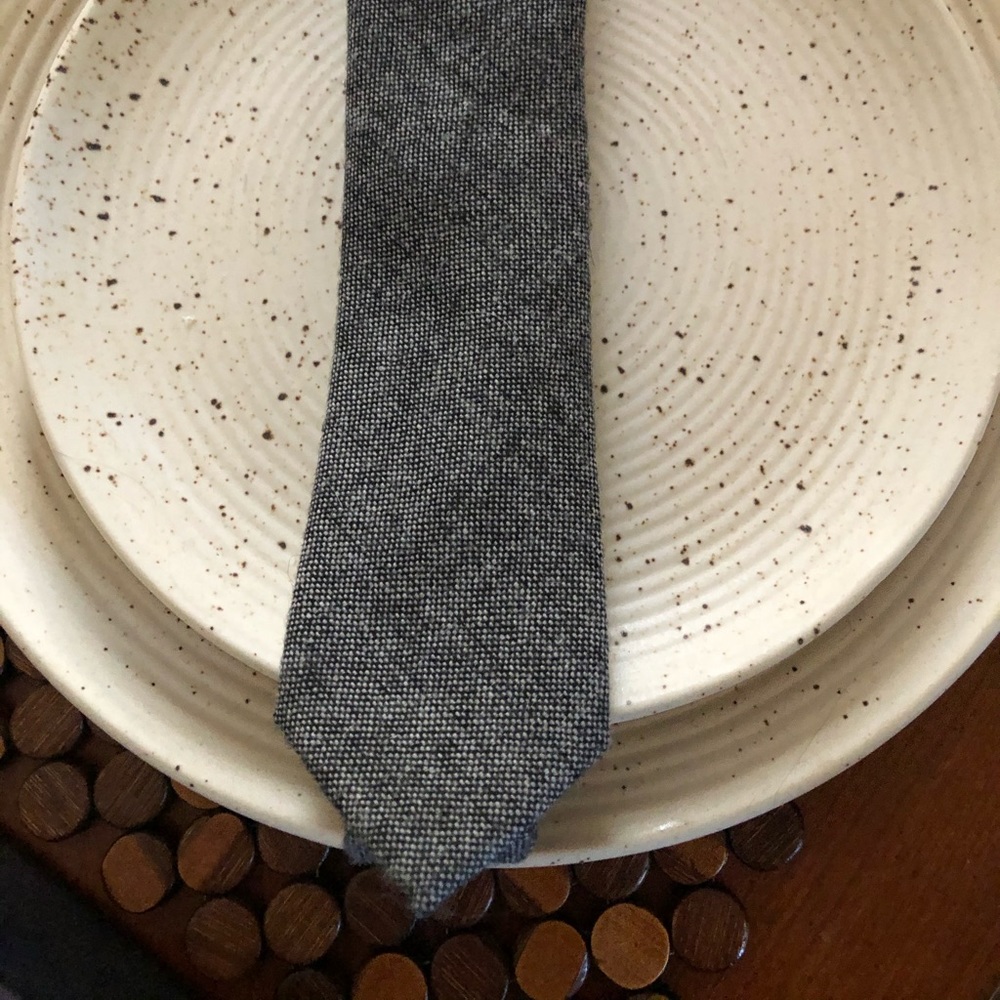 Set of three ties: 2 skinny ties, one striped